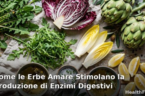 Erbe amare come cicoria, rucola, carciofo e tarassaco che stimolano gli enzimi digestivi naturali
