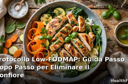 Guida passo dopo passo al protocollo low-FODMAP per ridurre il gonfiore addominale e migliorare la digestione