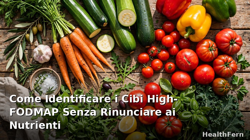 Come identificare i cibi high-FODMAP con il metodo del semaforo senza rinunciare a vitamine e nutrienti