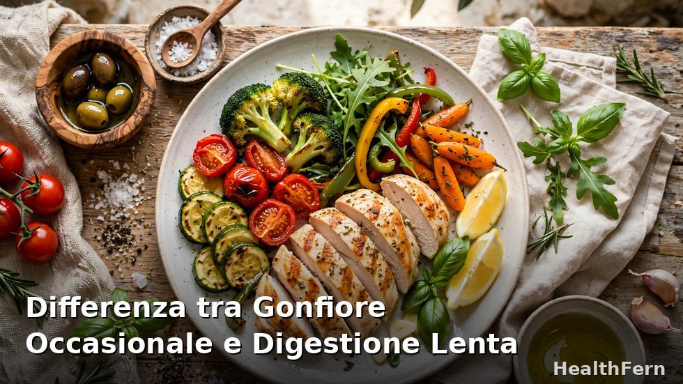 Differenza tra gonfiore occasionale dopo i pasti e digestione lenta cronica: cause e segnali da riconoscere