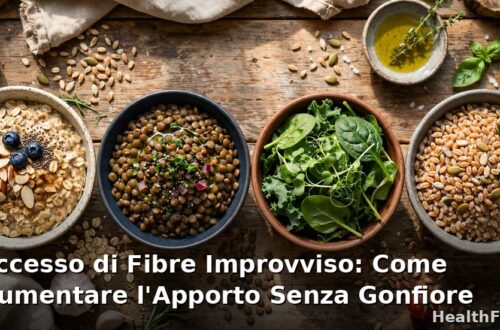 Come aumentare l'apporto di fibre gradualmente senza causare gonfiore addominale e fastidi digestivi