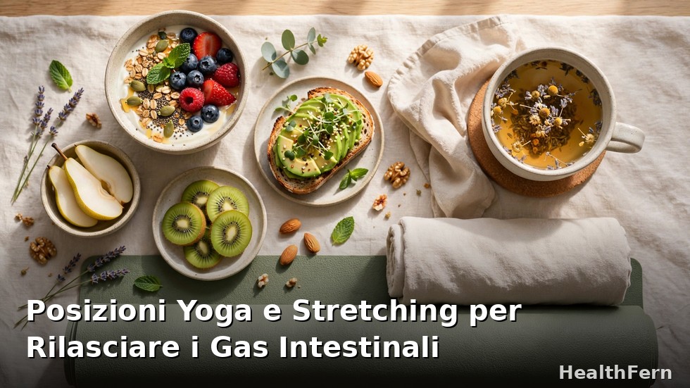 Posizioni yoga e stretching per rilasciare i gas intestinali e ridurre il gonfiore addominale