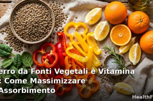 Ferro da fonti vegetali e vitamina C: lenticchie, spinaci e agrumi per massimizzare l'assorbimento del ferro