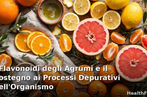 Arance, limoni, pompelmi e mandarini freschi, agrumi ricchi di flavonoidi che sostengono i processi depurativi dell'organismo