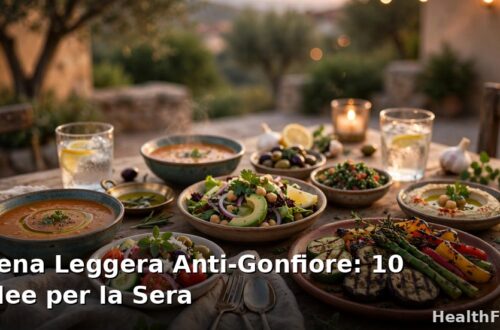 Dieci idee di cene leggere anti-gonfiore in tavola