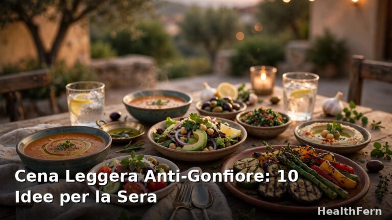 Dieci idee di cene leggere anti-gonfiore in tavola